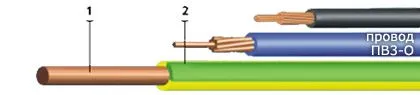 Кабель ПВ3-О 50 Б